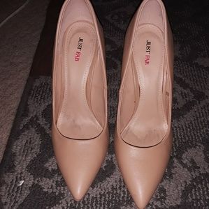 Nude heels